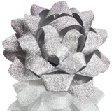 Gavesløjfe Sølv Glitter